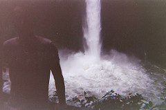 La Fortuna Waterfall (with flash that did not fire)