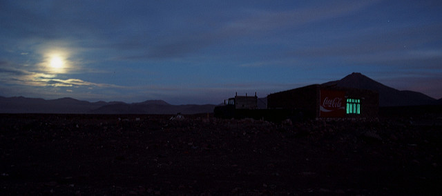 CocaCola and Desert Night