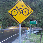 Progresive Road Sign
